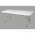 Table pliante rectangulaire de 6 pieds sous le moulage